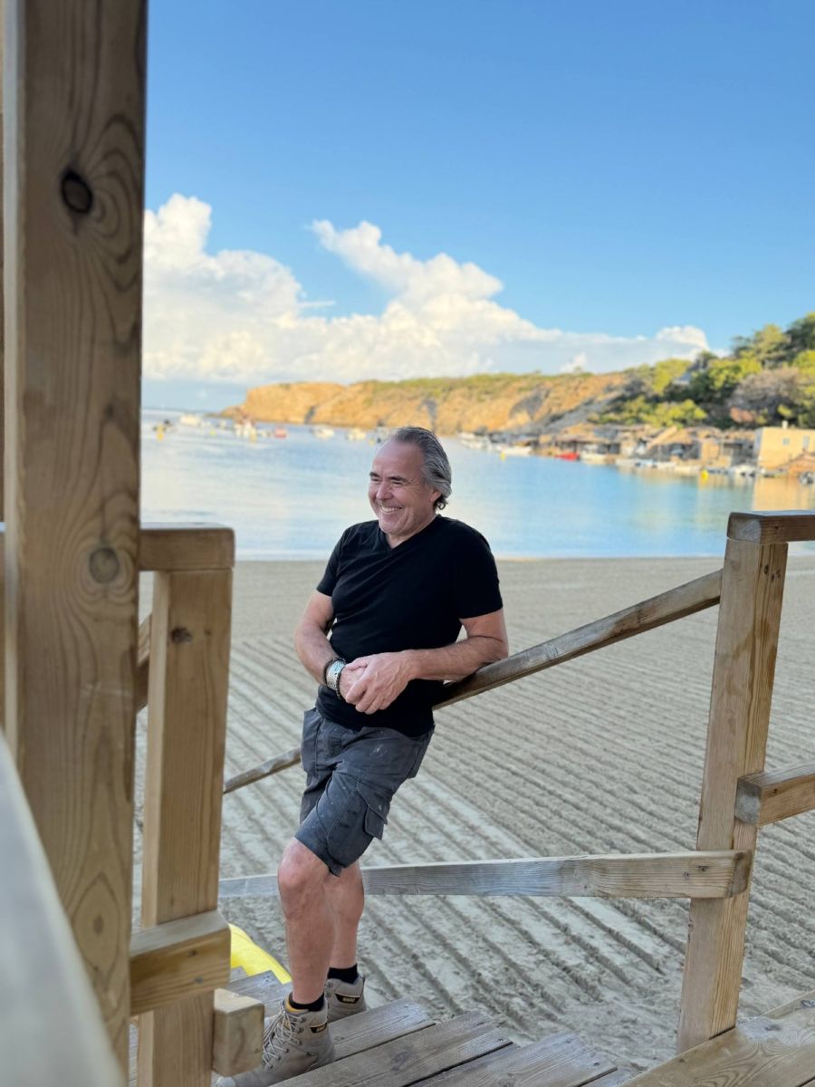 IbiFix op het strand van Ibiza